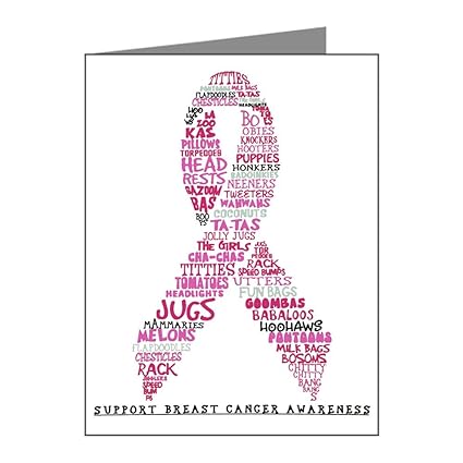breast cancer note cards