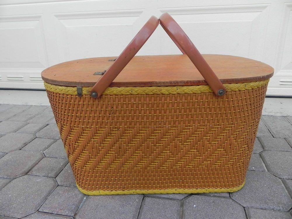 redmon picnic vintage antique baskets