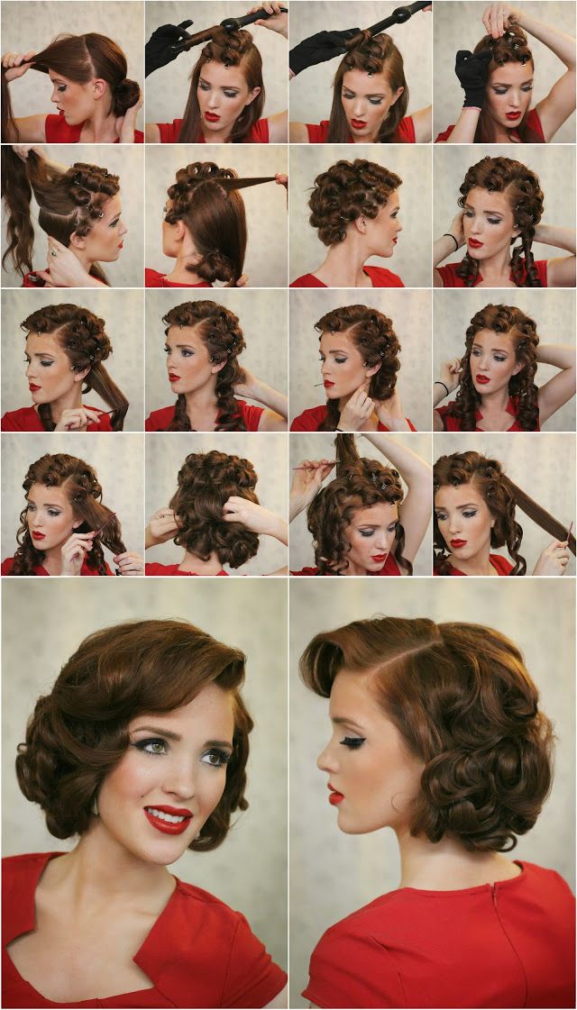 to vintage how hair styles