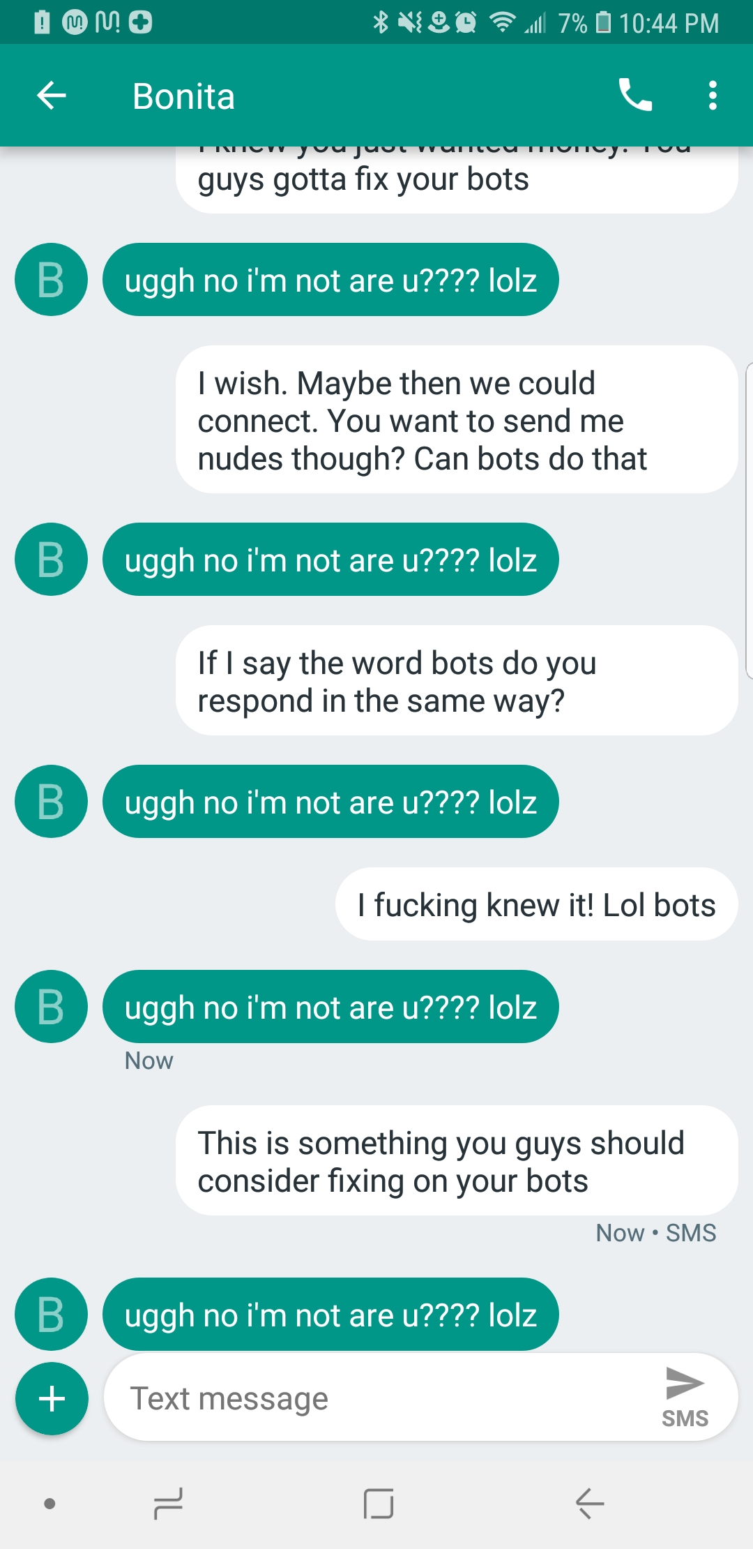 bots dating app