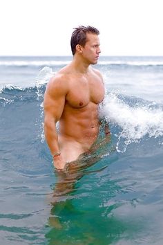 in men water nude