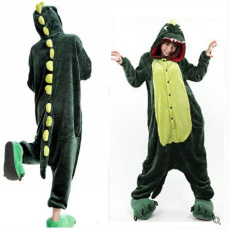 pajamas adults footie dinosaur for