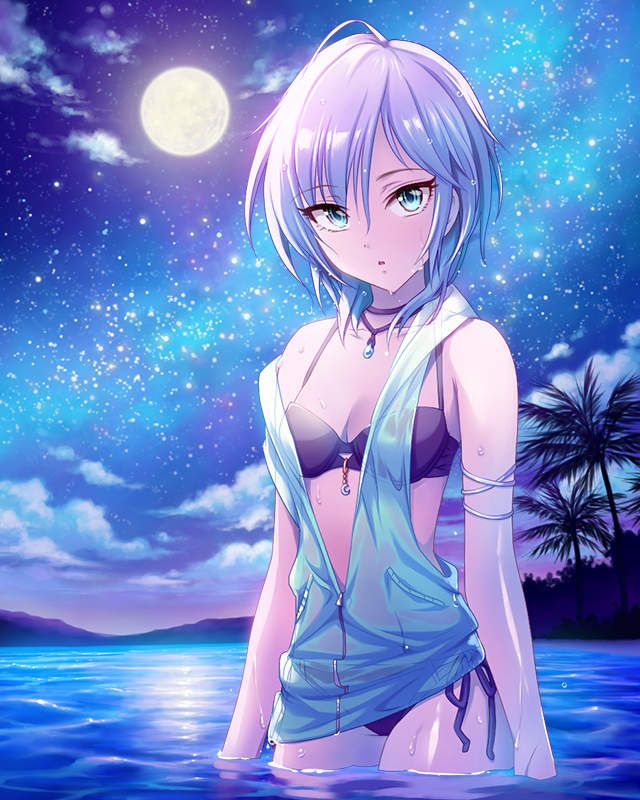 anime girl swimsuit