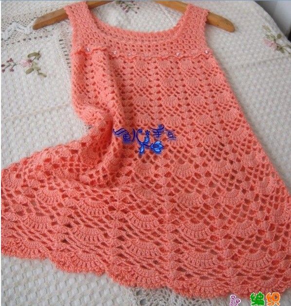 crochet to a dress how adult