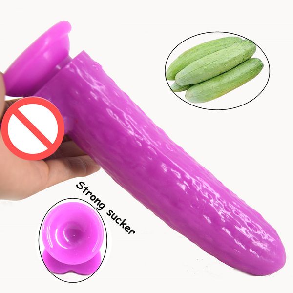 cucumber anal dildo