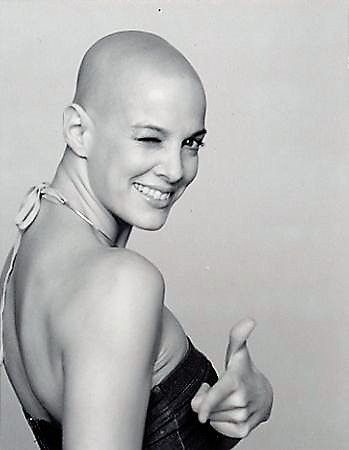 women sexy bald