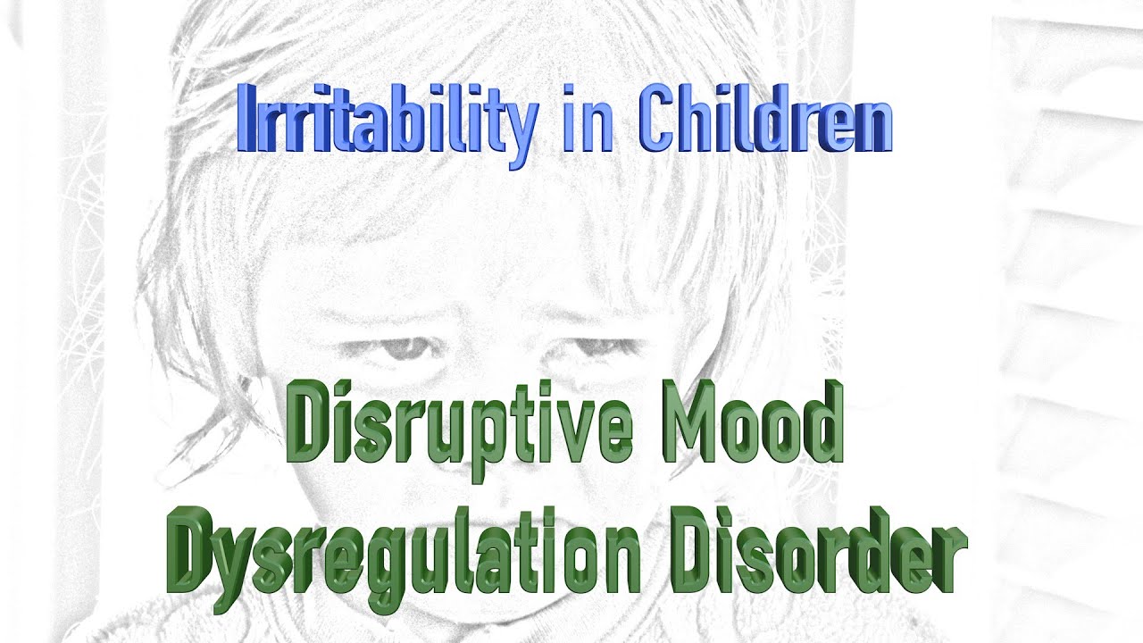 dysregulation mood adults in disruptive disorder