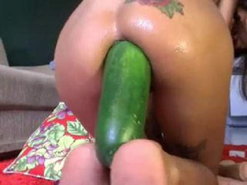 cucumber anal dildo