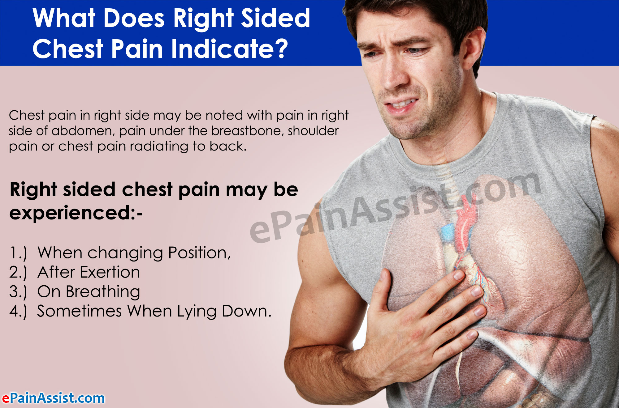 men breast in pain righr
