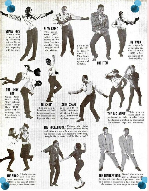 dance of vintage steps poster