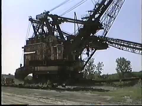 machinery strip mining