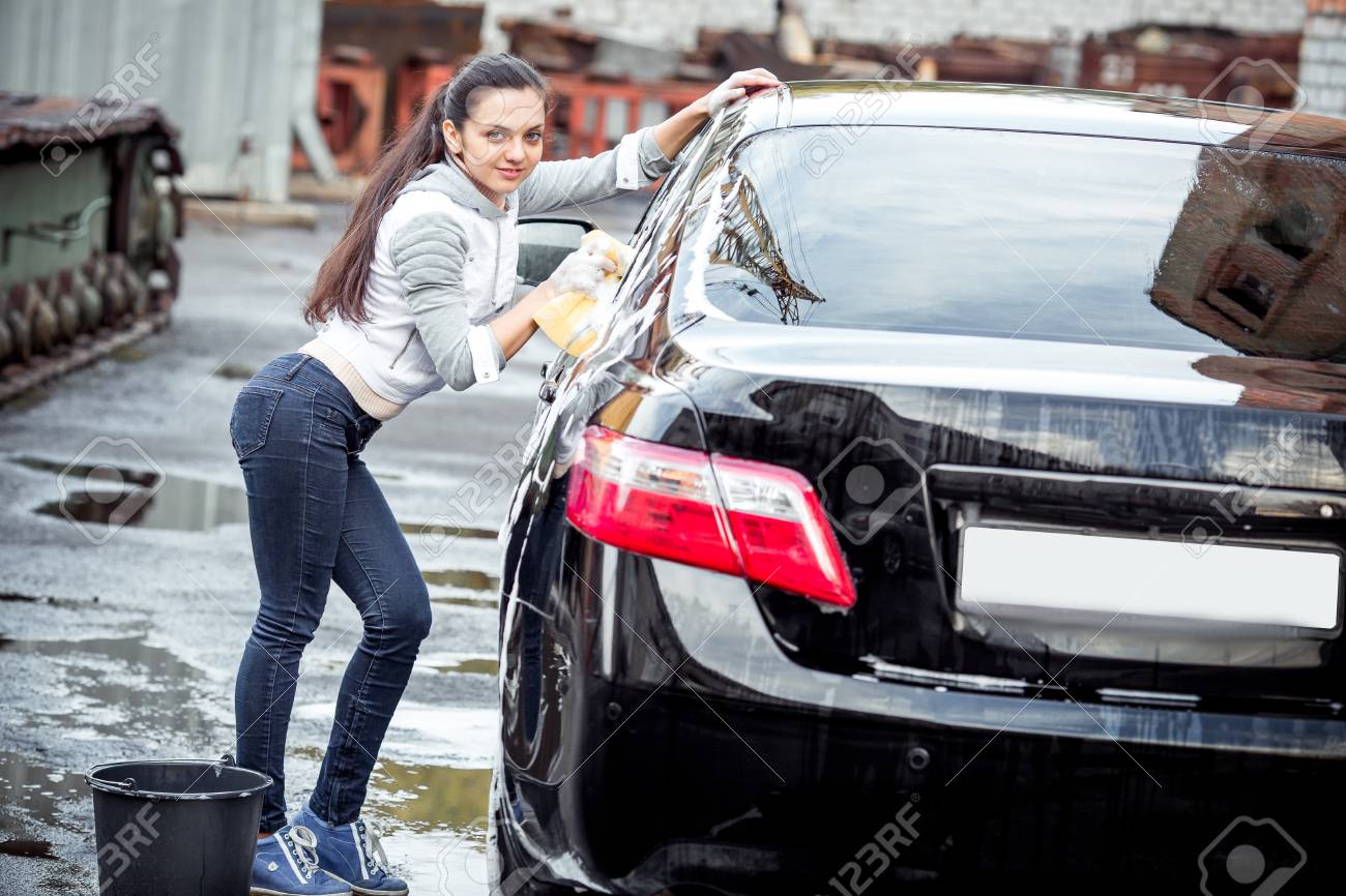 all girl car wash