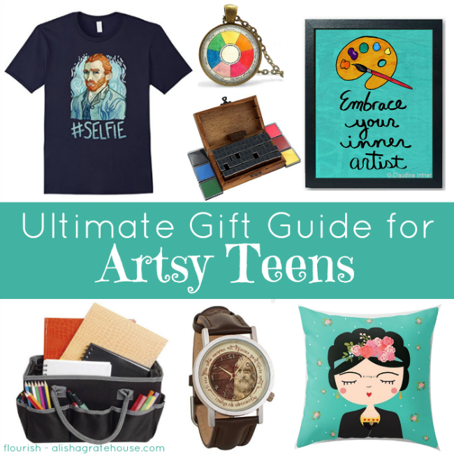 supplies for art teens