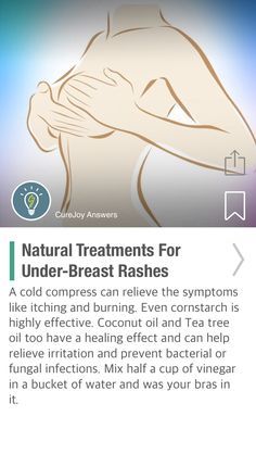 treatment breast rash